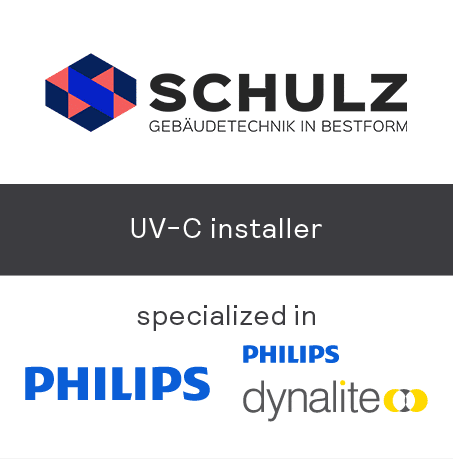 Die Abbildung zeigt UV-C Zertifikat - UVC-Desinfektion in Bestform